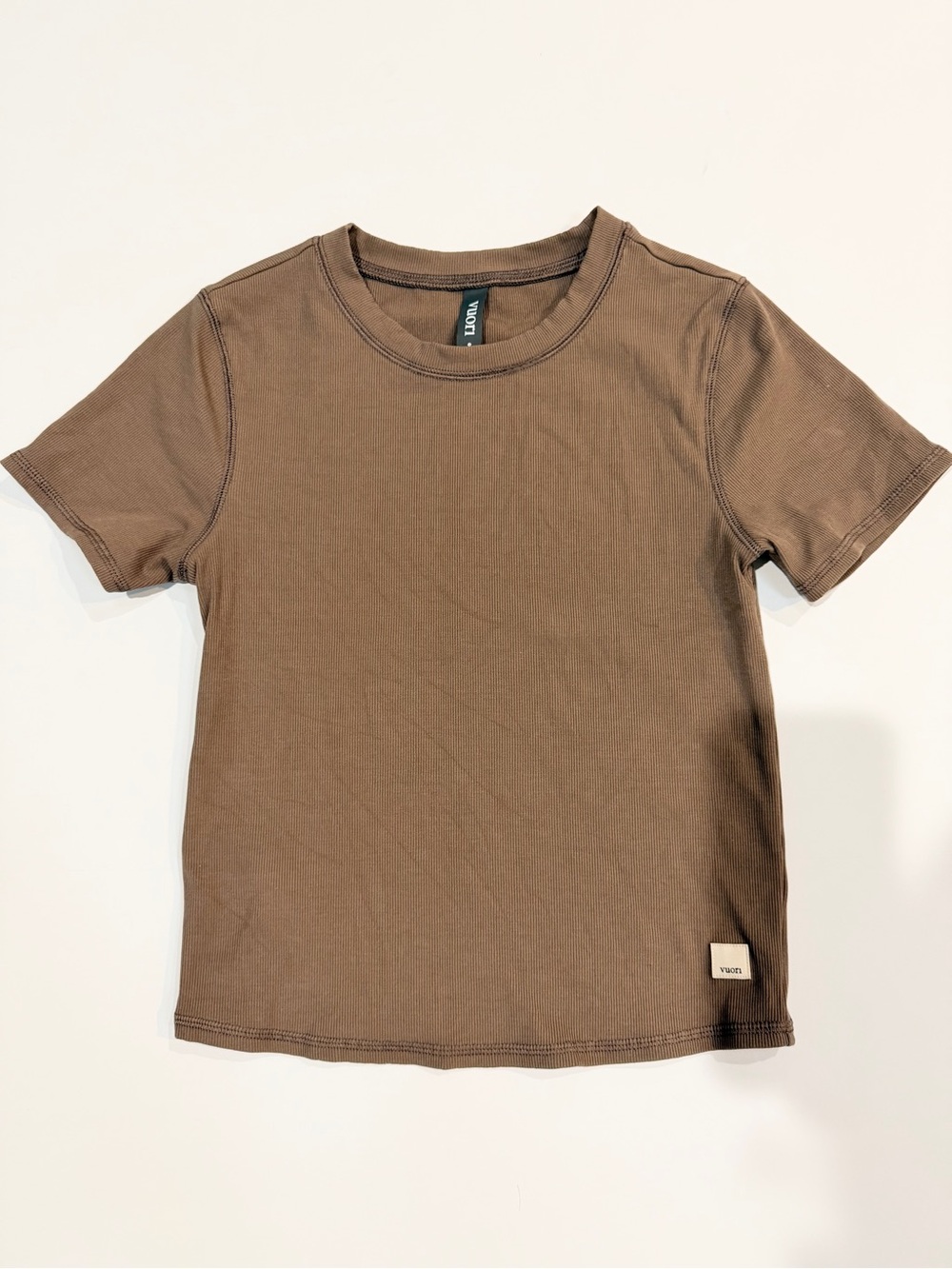 Vuori ribbed Tee S